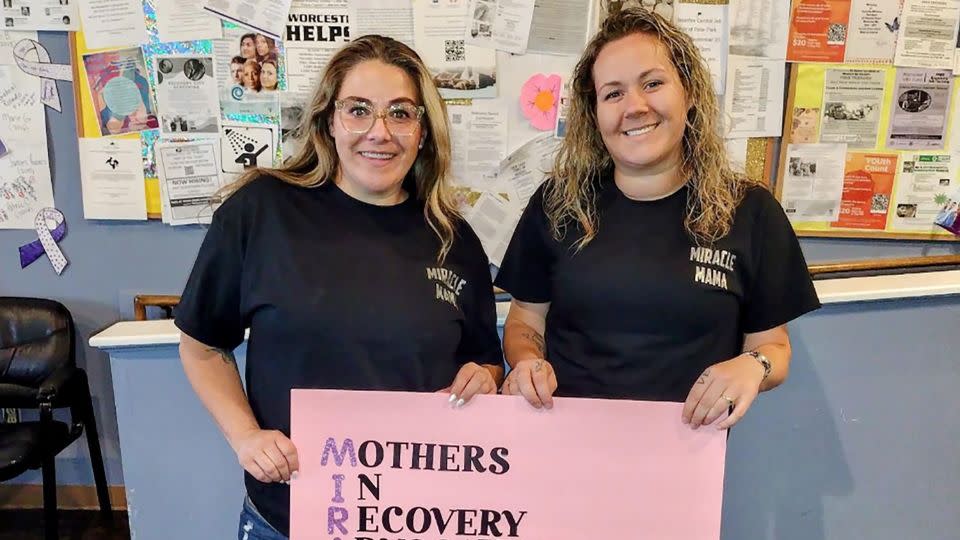 Kirsten Puccio, left, and Keri McCallum started M.I.R.A.C.L.E. Mamas. - Courtesy Keri McCallum