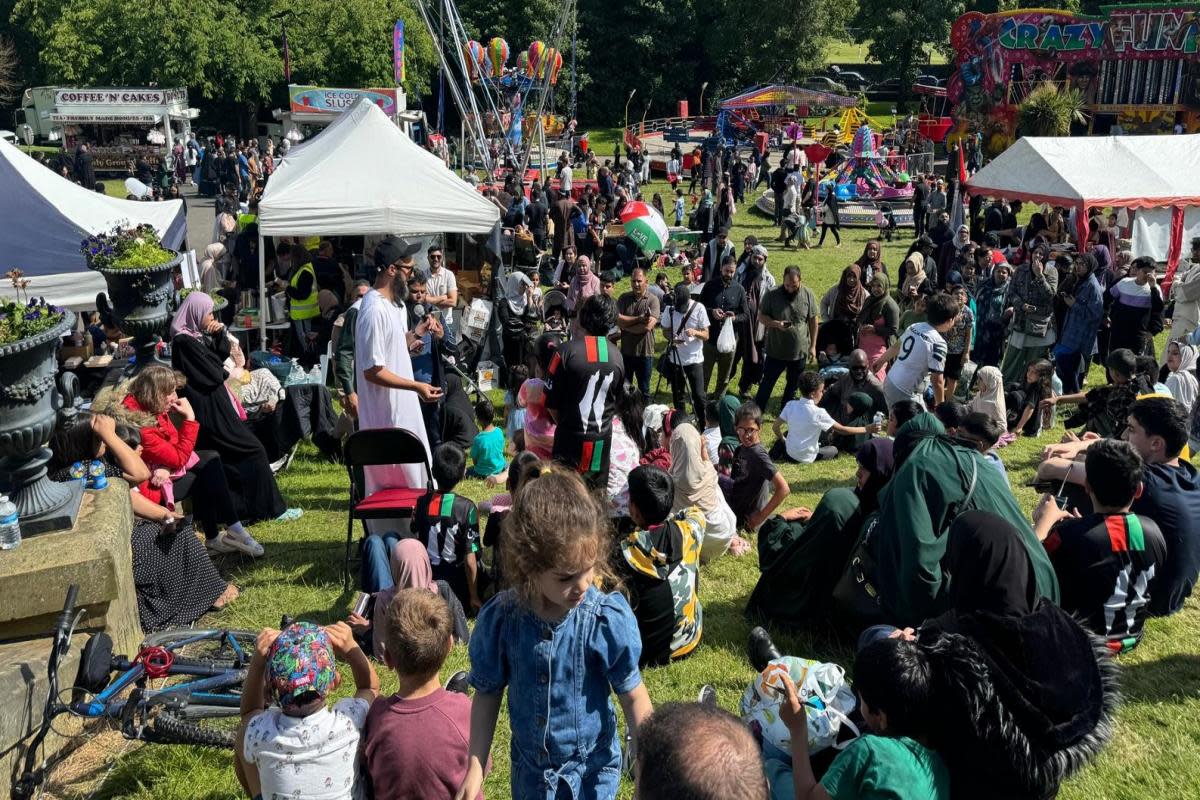 The Eid in the park festival took place at Corporation Park in Blackburn <i>(Image: Nq)</i>