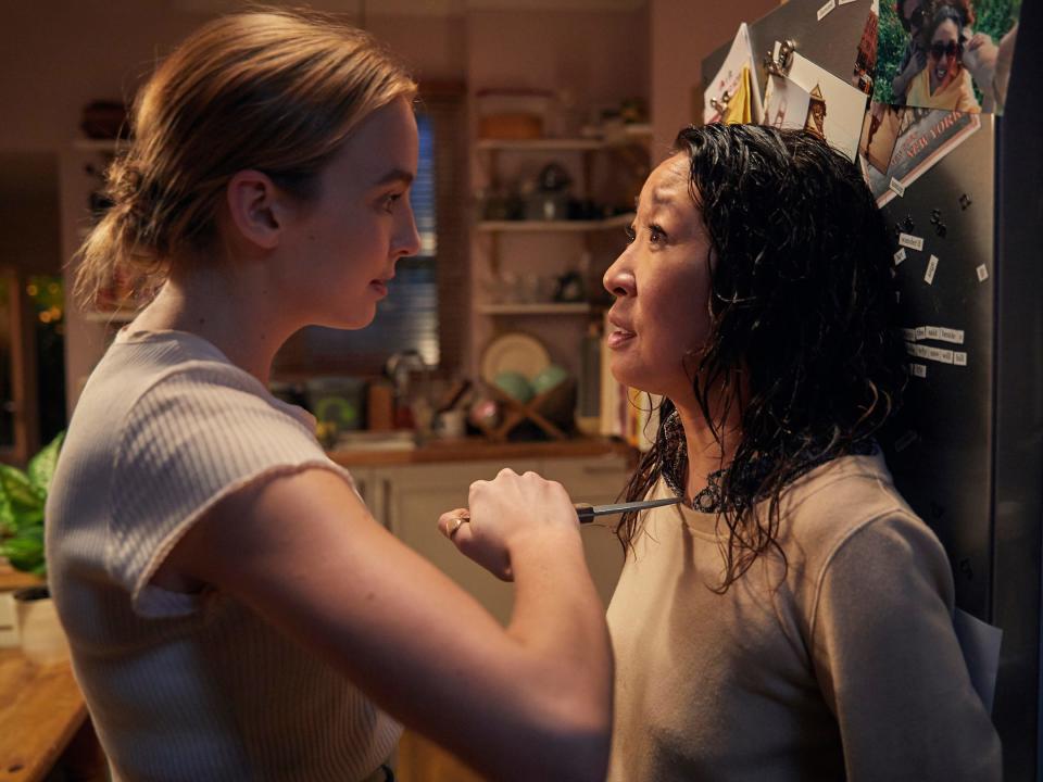 Villanelle and Eve Killing Eve