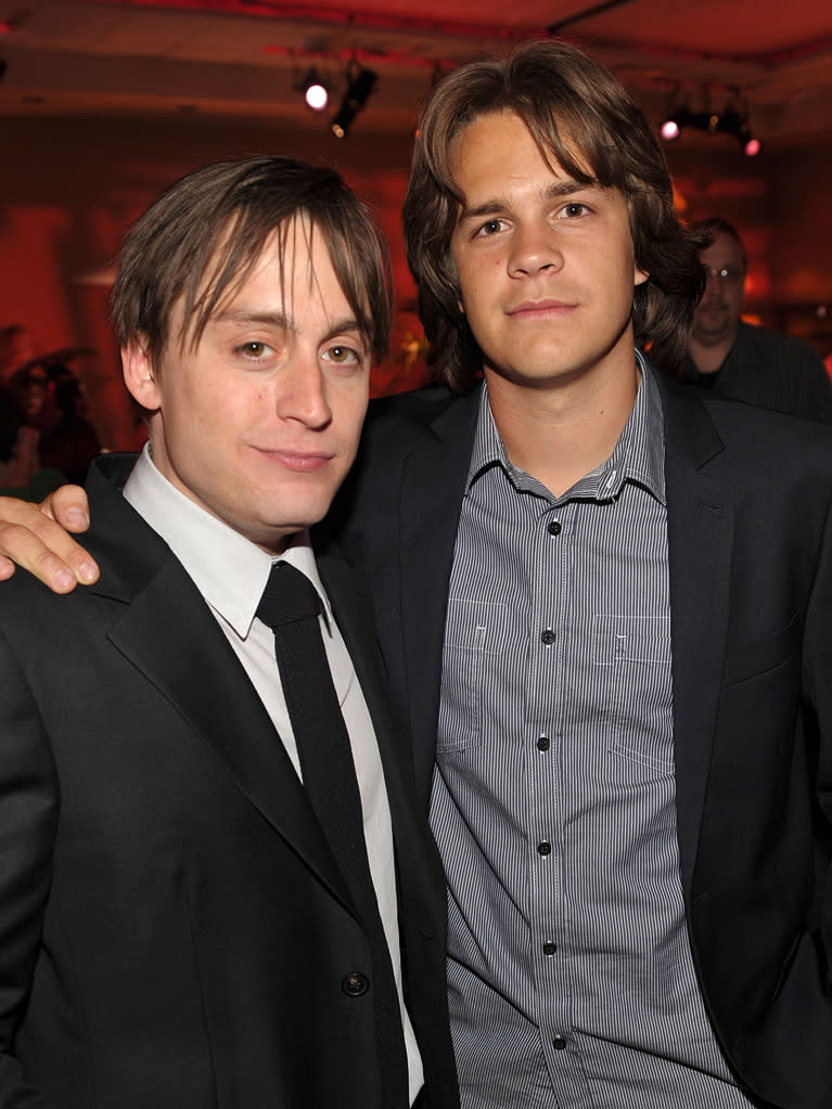 Scott Pilgrim vs the World LA premiere 2010 Keiran Culkin Johnny Simmons