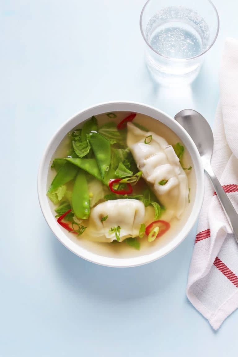 Ginger Dumpling Soup