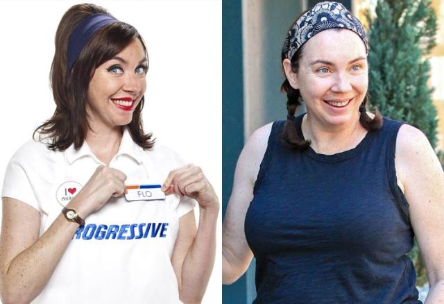 flo the progressive girl hot