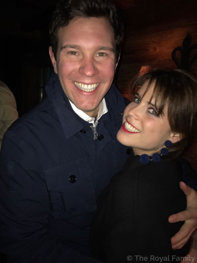 <p>In the lead up to the wedding, Eugenie's family released a series of photos of the happy couple, including this sweet shot, which was taken on New Year's Eve last year, <a href="https://www.townandcountrymag.com/society/tradition/a23694499/princess-eugenie-jack-brooksbank-young-childhood-pictures/" rel="nofollow noopener" target="_blank" data-ylk="slk:which Jack and Eugenie spent in Verbier, Switzerland.;elm:context_link;itc:0;sec:content-canvas" class="link ">which Jack and Eugenie spent in Verbier, Switzerland.</a></p>