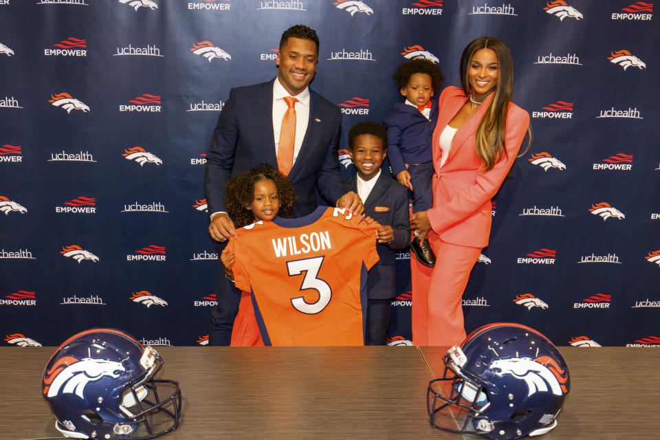 Ciara Russell Wilson Family 