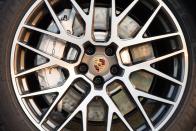 <p>Porsche's Surface Coated Brakes are standard on the Macan Turbo. The rotors are coated with a layer of tungsten carbide to reduce dust and increase rotor lifespan. A carbon-ceramic setup remains optional.</p>