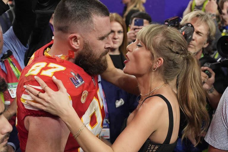 Travis Kelce y Taylor Swift