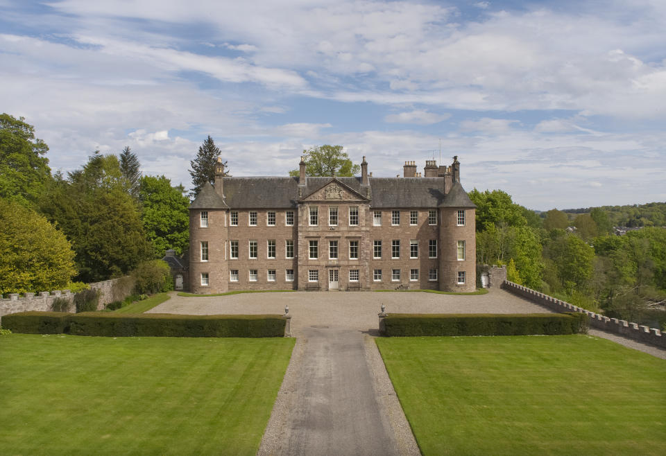 Brechin Castle comes with 70 acres of land - not too shabby at all (Savills)