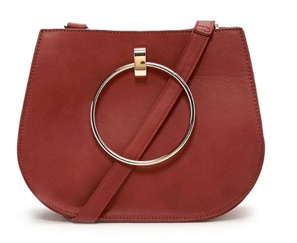 Faux Leather Crossbody