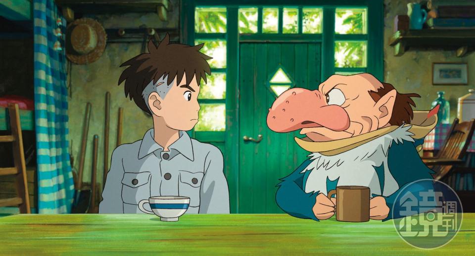 《蒼鷺與少年》是宮﨑駿原創的冒險奇幻故事，也是他睽違10年推出的長片新作。（甲上娛樂提供）