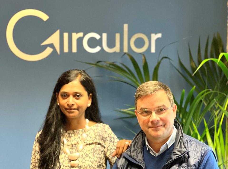 Co-founders Veera Johnson and Douglas Johnson-Poensgen at their Hammersmith HQ  (Circulor)