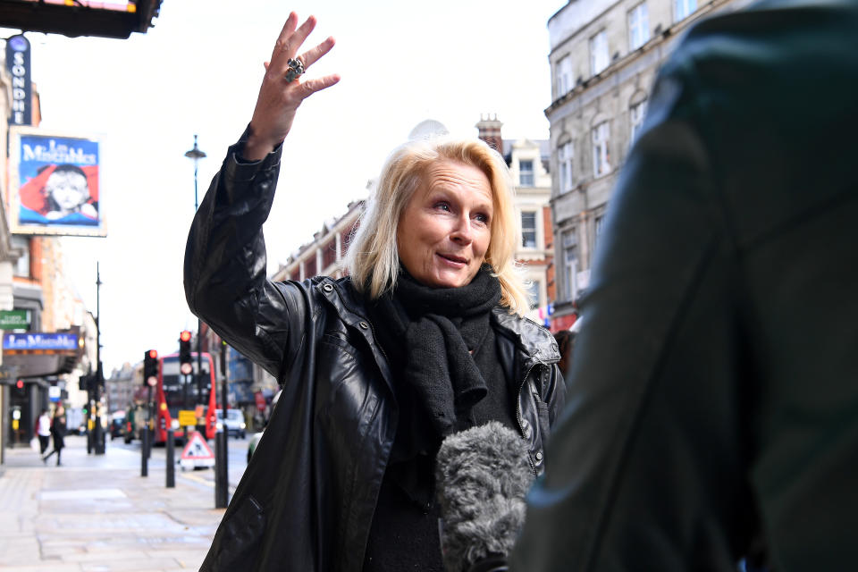 Jennifer Saunders Silent Stand