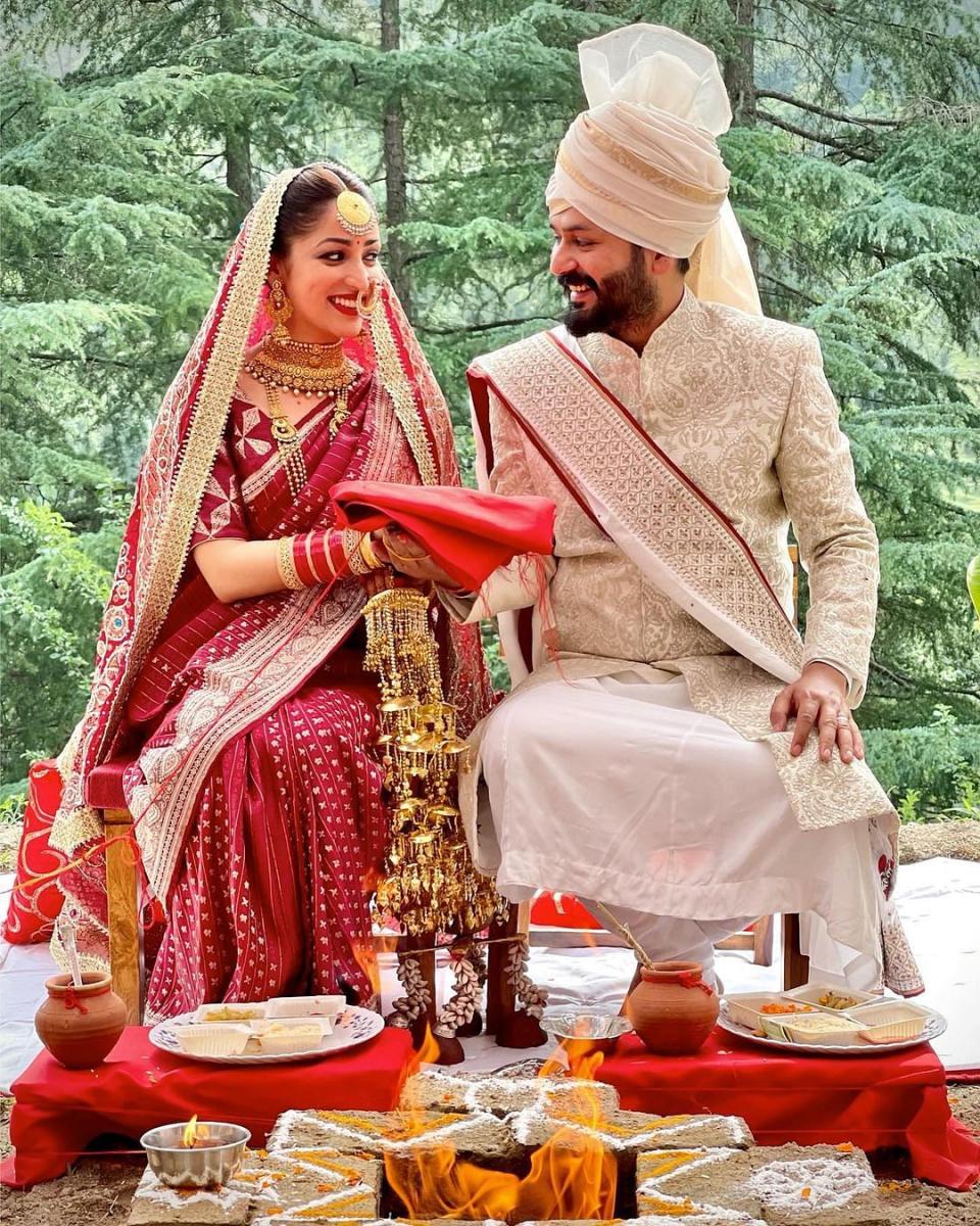 <div class="paragraphs"><p>Yami Gautam and Aditya Dhar tied the knot on 4 June. </p></div>