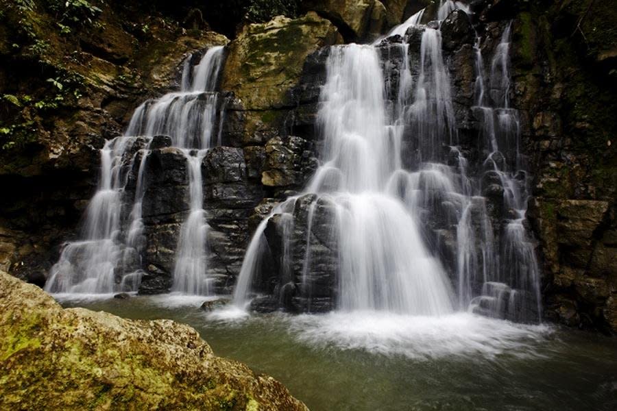 Plumbing is made possible by collected spring water and gravity-fed water systems. "We're really lucky," says Hogan. "The highest producing mountain spring is geographically on the top part of the property and can feed down the mountainside and into homes."