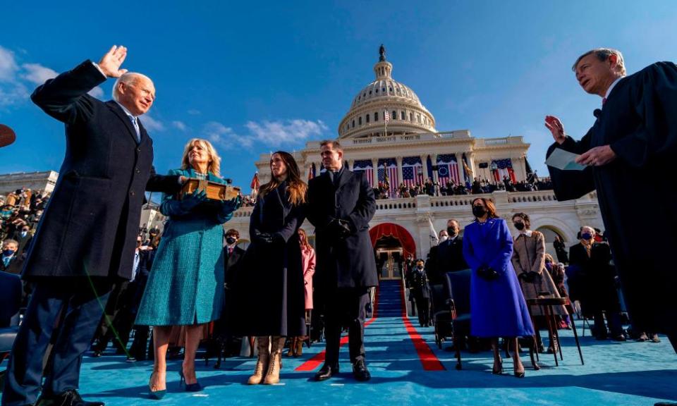 <span>Photograph: Andrew Harnik/AFP/Getty</span>