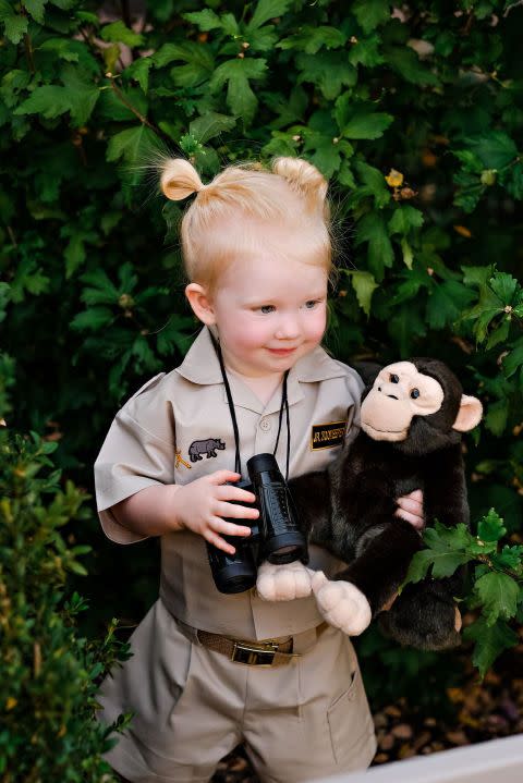 36) Jane Goodall Halloween Costume for Toddler Girls