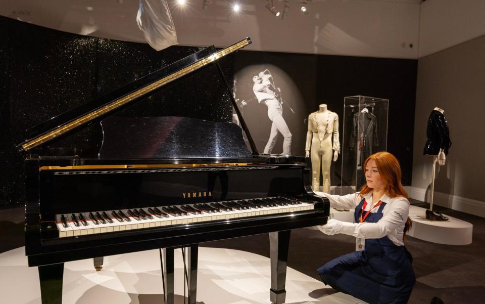 Mercury's possessions sold for £12.2 million at Sotheby's in 2023