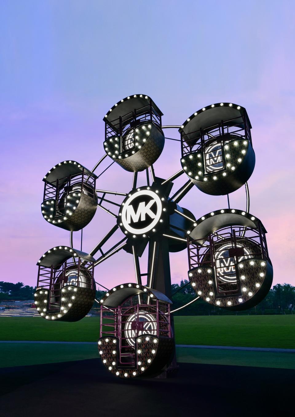 The Club Kors Ferris wheel. - Credit: courtesy shot.