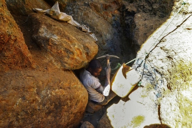 Miners in Mozambique say they have sold single rubies for thousands of dollars, many times the local monthly wage