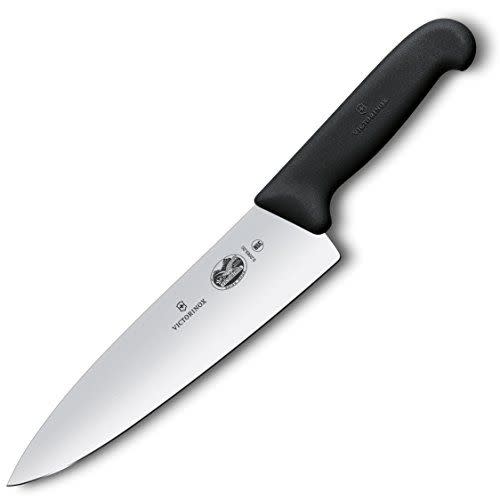 Farberware 6 In. Black Chef Knife with Edgekeeper Sheath - Sun City Hardware