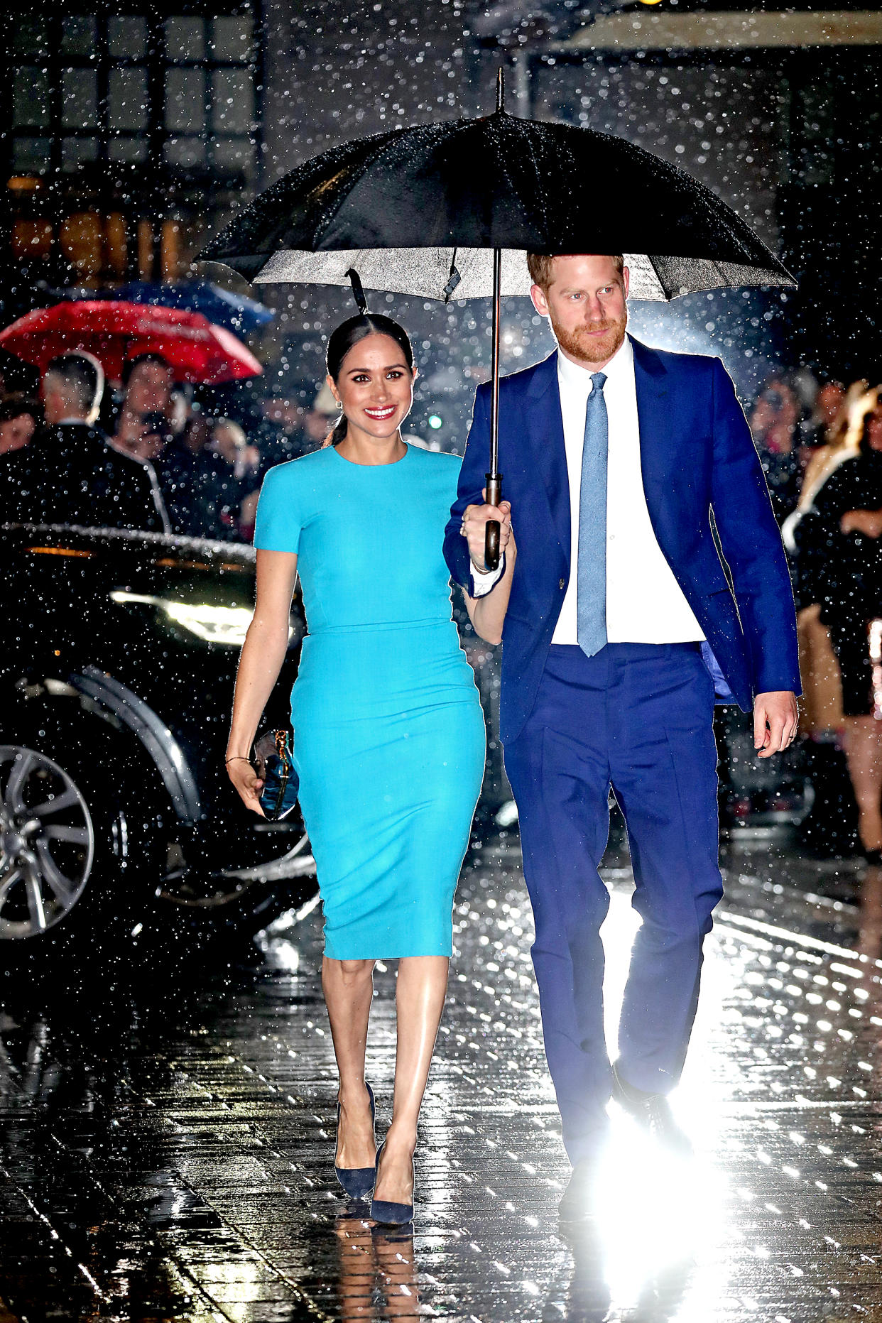 Meghan Markle and Prince Harry made a splash at The Endeavour Fund Awards on March 05, 2020 in London, England. (Photo: Chris Jackson/Getty Images)