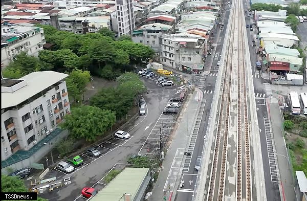 安和路一段社宅用地現況。（圖：新北城鄉局提供）