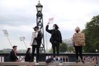 Protest against the death of George Floyd, in London