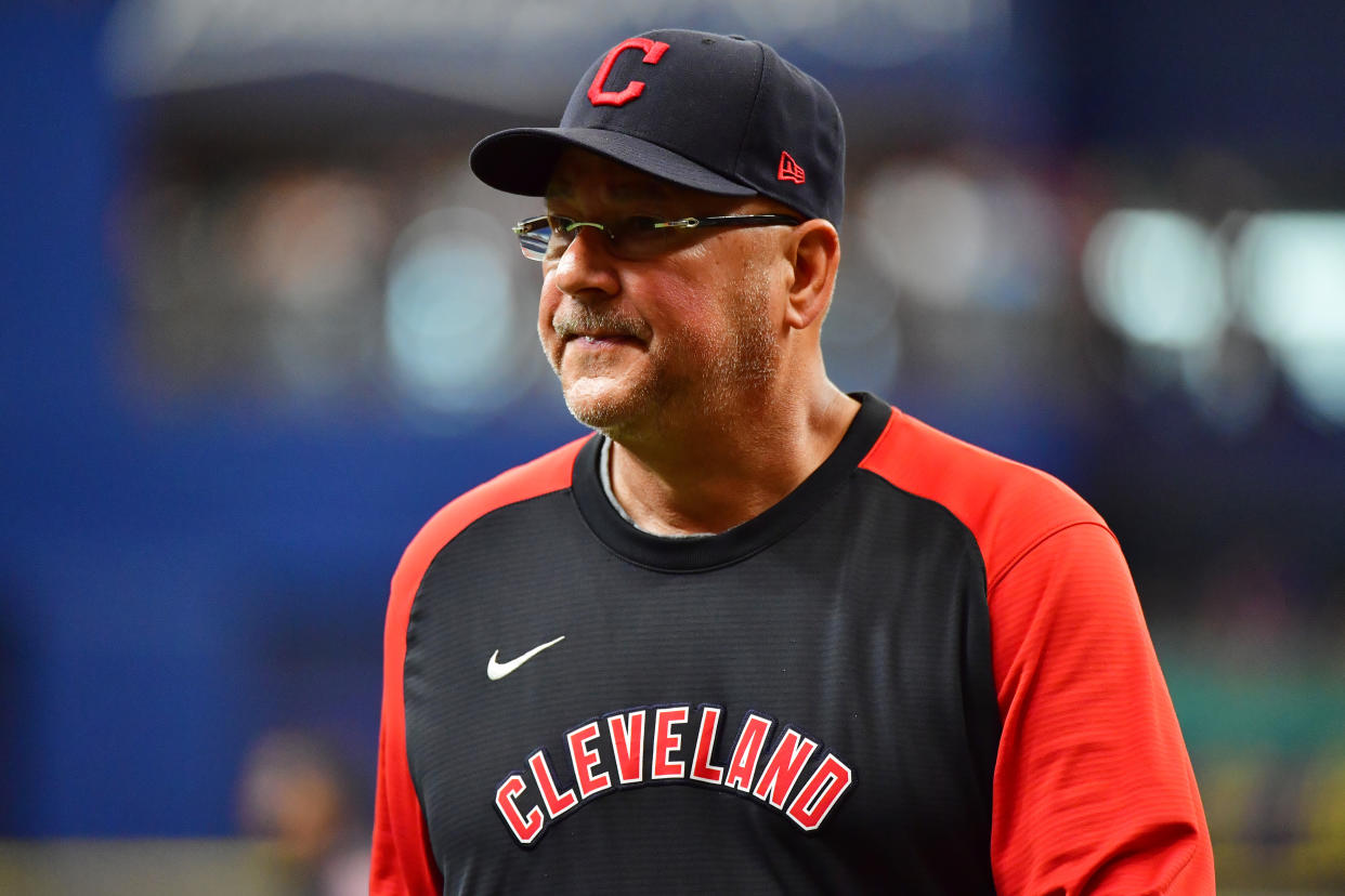 Terry Francona with Cleveland.