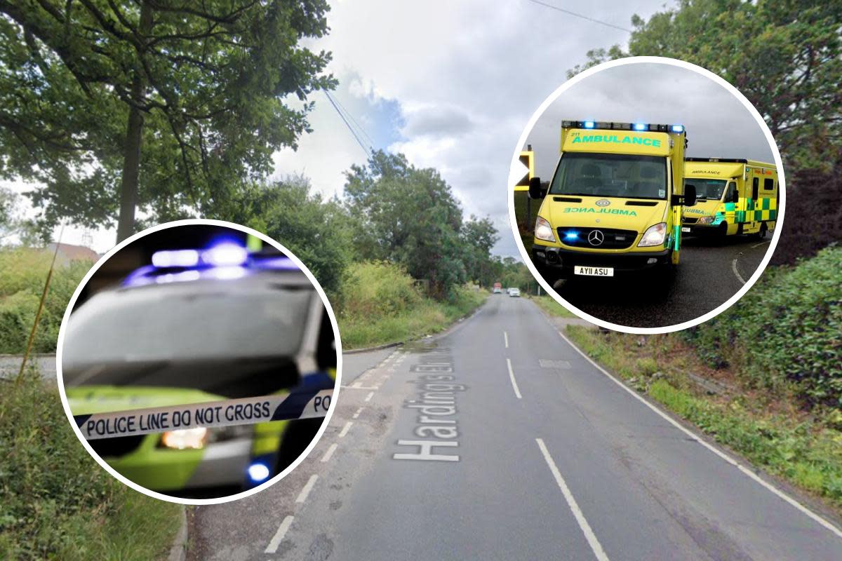 Crash - Four people left injured in Billericay <i>(Image: Google Maps)</i>