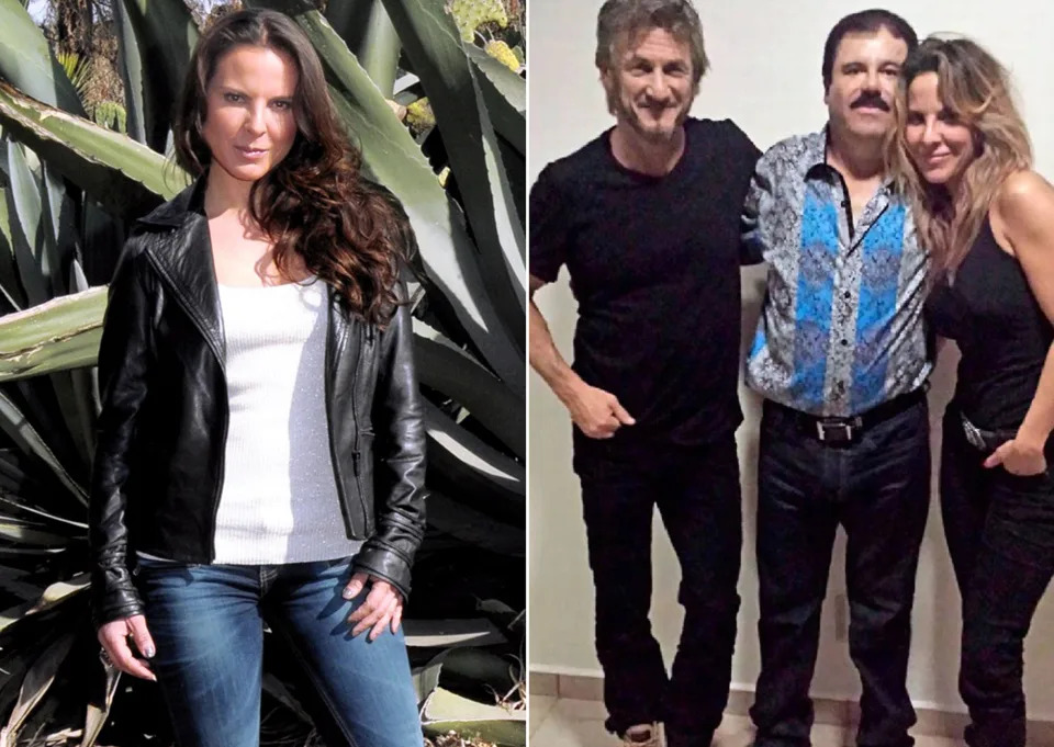 Kate del Castillo (Agencia M&#xe9;xico) / Sean Penn, Joaqu&#xed;n 