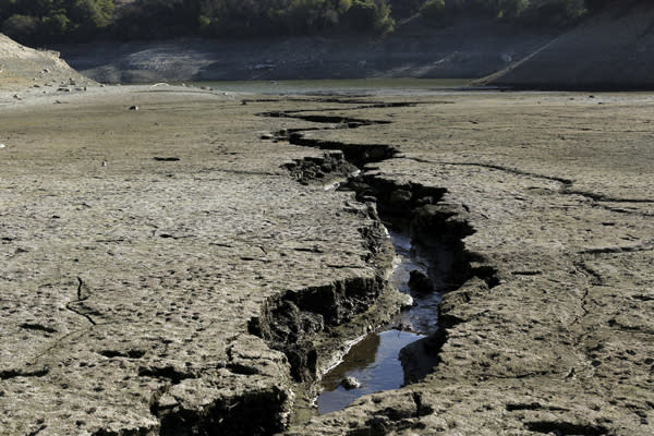 reservoir california drought