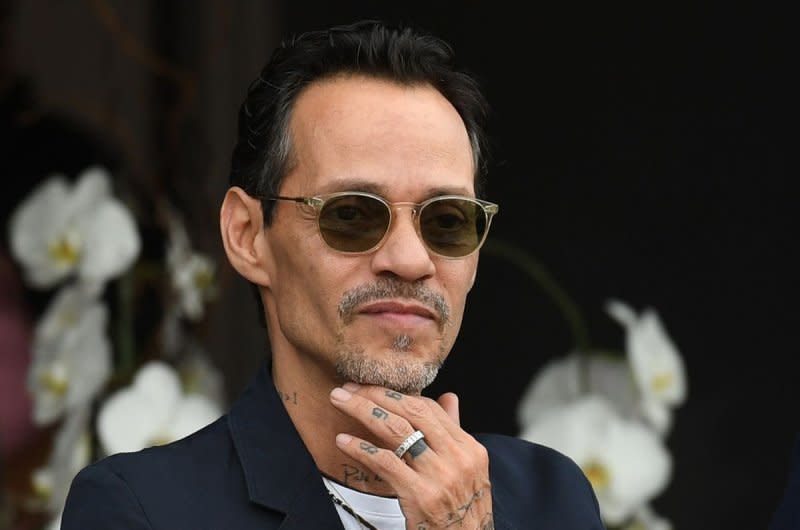 Marc Anthony attends an Inter Miami CF and Atlanta United soccer game in February. File Photo by Larry Marano/UPI
