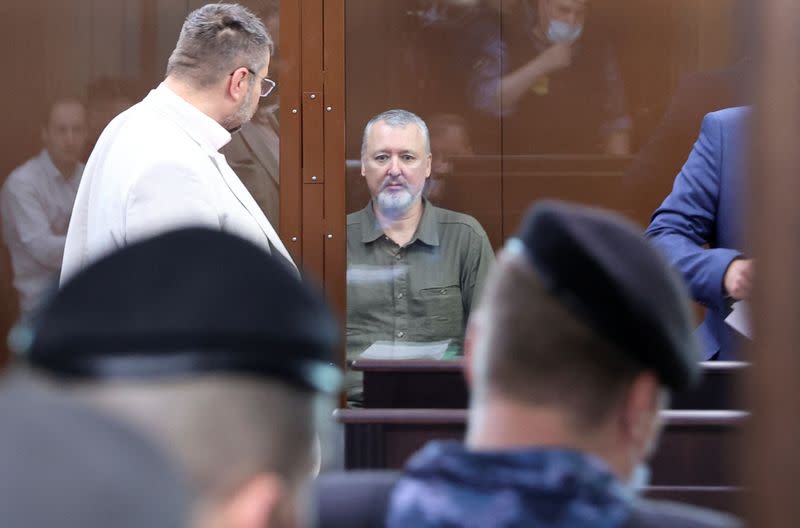 Arrested pro-war Kremlin critic Girkin charged with incitement to extremism