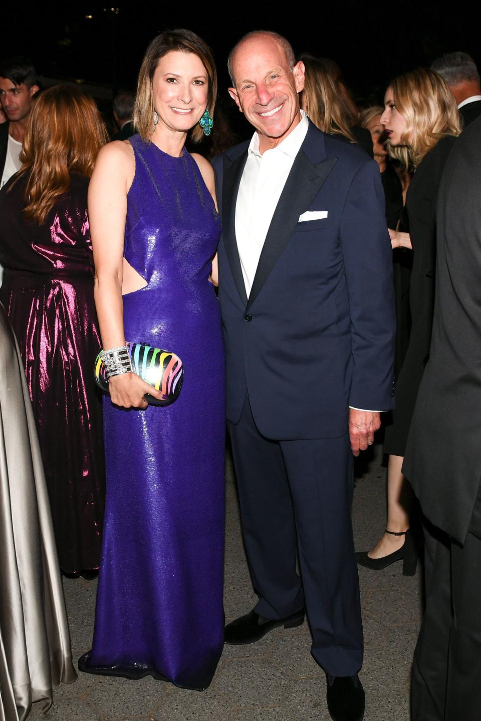 The American fashion icon celebrated his 50th anniversary with a grand fête in Central Park.