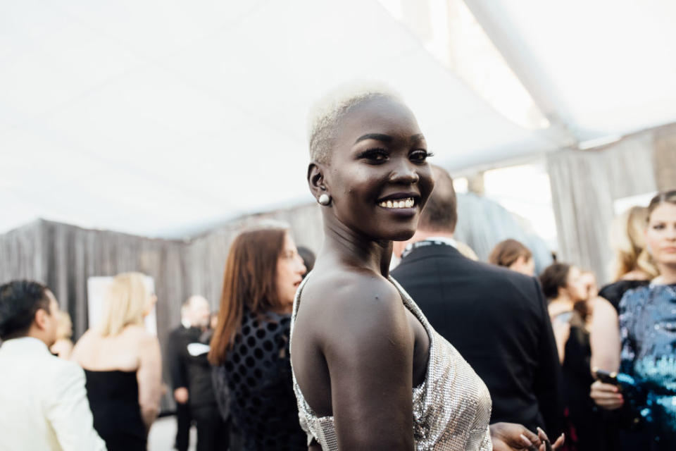 Nyakim Gatwechs ist in der Modeszene als „Queen of Dark“ bekannt. (Bild: Getty Images)