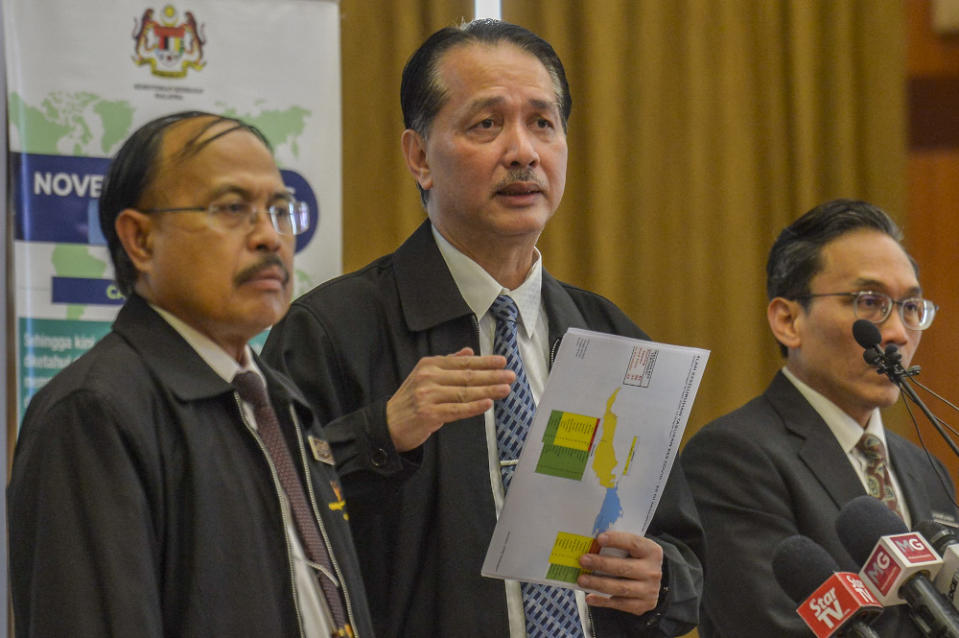 Health director-general Datuk Dr Noor Hisham Abdullah speaks during a press conference in Putrajaya March 30, 2020. — Picture by Shafwan Zaidon