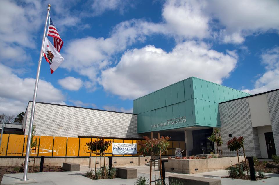 The San Joaquin County Public Health Services is located at 1601 Hazelton Avenue in Stockton.