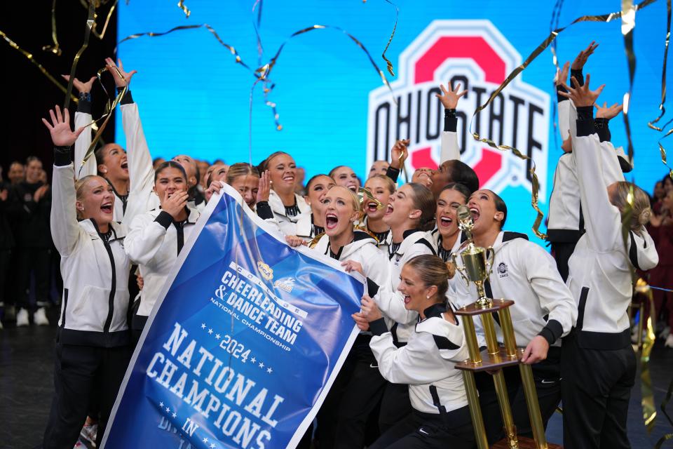 The Ohio State University dance team was selected as the 2024 winner of Division IA Jazz by the Universal Dance Association for their performance in Orlando, Florida at the Walt Disney World Resort over the weekend.