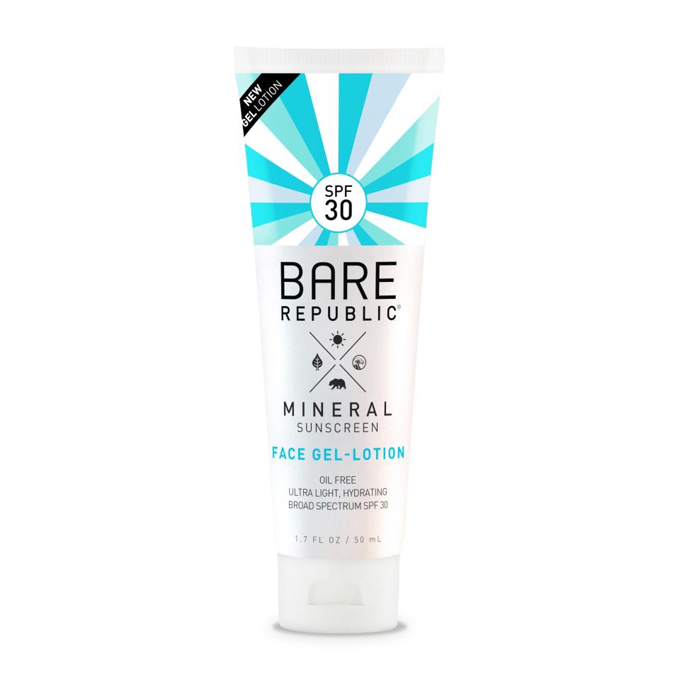 13) Mineral Broad Spectrum Sunscreen Face Gel Lotion SPF 30