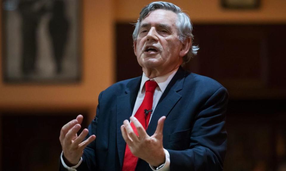 Gordon Brown.