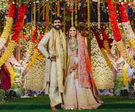 Rana Daggubati-Miheeka Bajaj tied the knot in a dream wedding