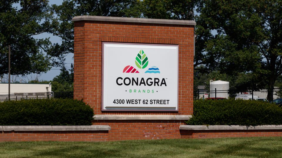 Indianapolis - Circa July 2019: ConAgra Brands manufacturing plant.