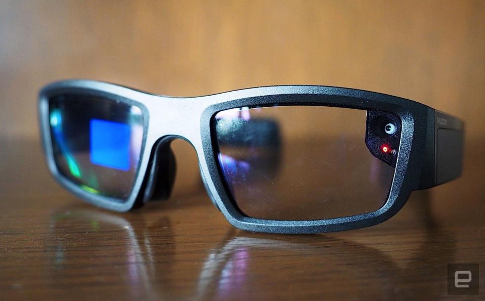 After years of development, Vuzix is now ready to ship the Blade, its firstpair of consumer-ready smart glasses