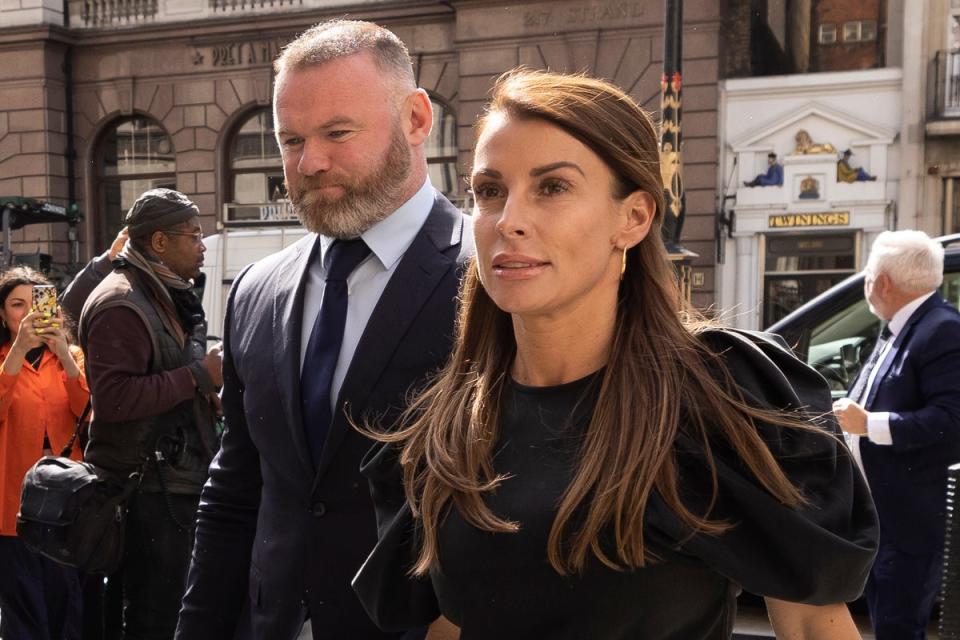 Ms Rooney says she spent five months attempting to work out who was sharing information about her and her family (Getty Images)