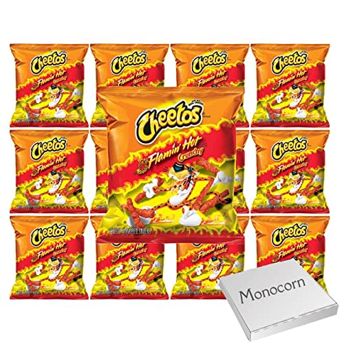Cheetos Crunchy Flamin' Hot, 1oz Bags, Pack of 10