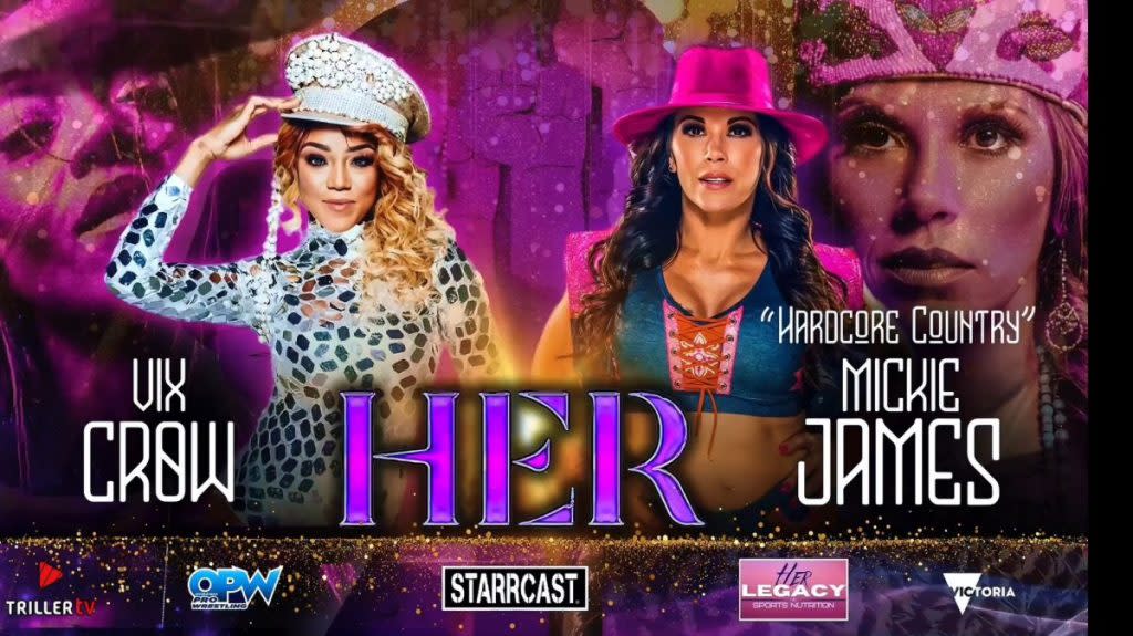 Vix Crow (Alicia Fox) vs. Mickie James Starrcast HER