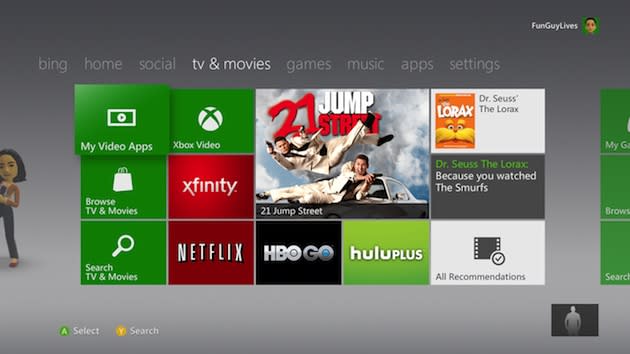 Xbox One Gets Bing Web Search