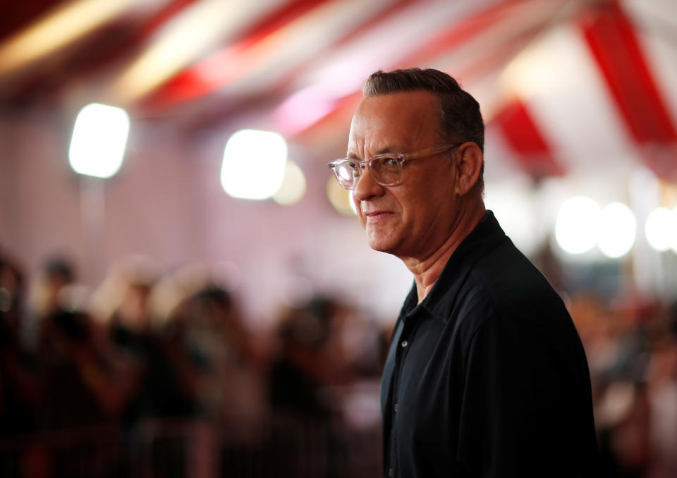 Actor Tom Hanks attends the premiere for "Toy Story 4" in Los Angeles, California, U.S., June 11, 2019. REUTERS/Mario Anzuoni