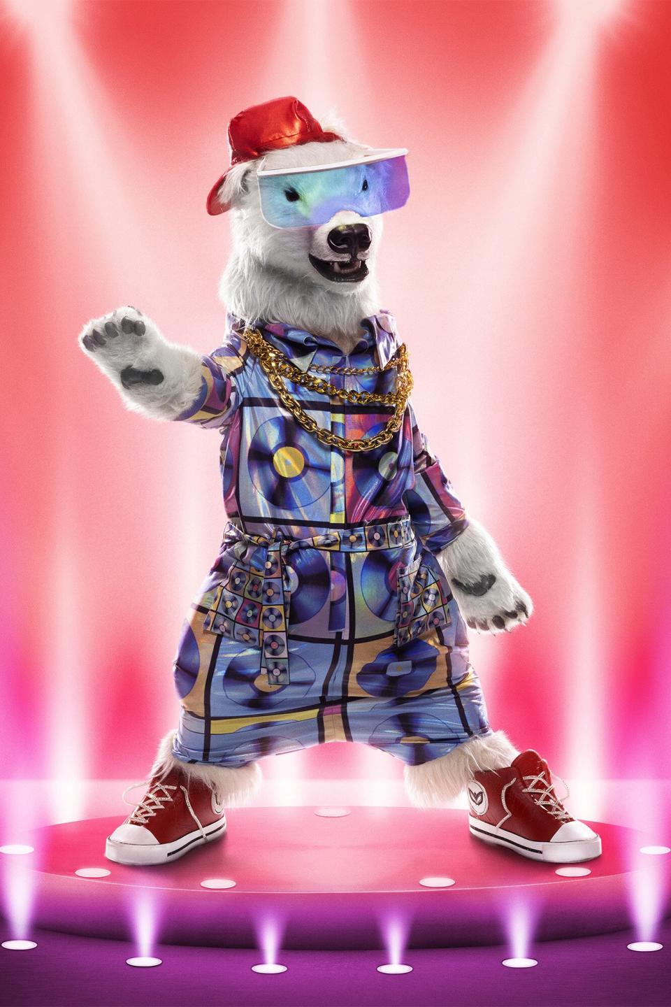 THE MASKED SINGER: Polar Bear. CR: Michael Becker / FOX. ©2023 FOX Media LLC.