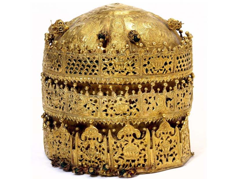 A crown, probably made in Gondar, Ethiopia, around 1740: Victoria and Albert museum