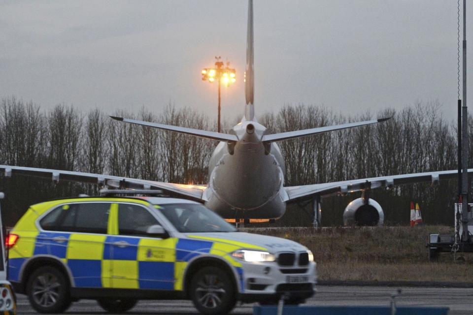 Police arrested a 37-year-old man at Stansted Airport on Tuesday (file picture): John Stillwell/PA Wire